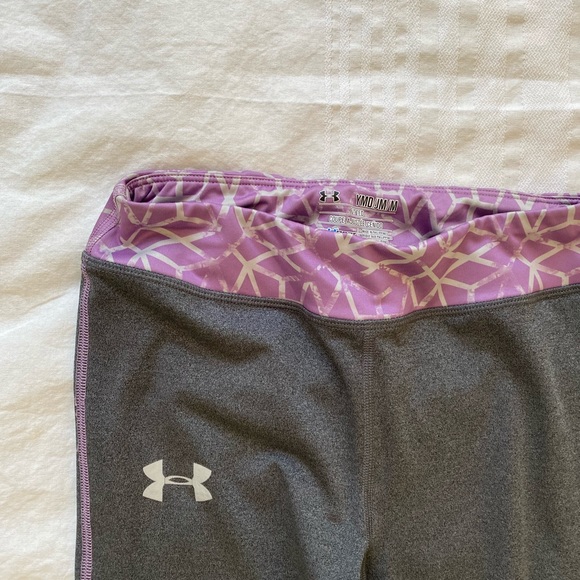 Under Armour Cold Gear long sleeve t-shirt and legging set size medium fitted - Picture 3 of 10